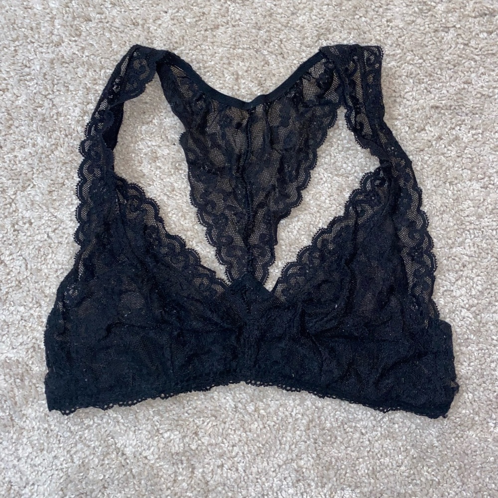 Victoria's Secret Black Lace Bralette